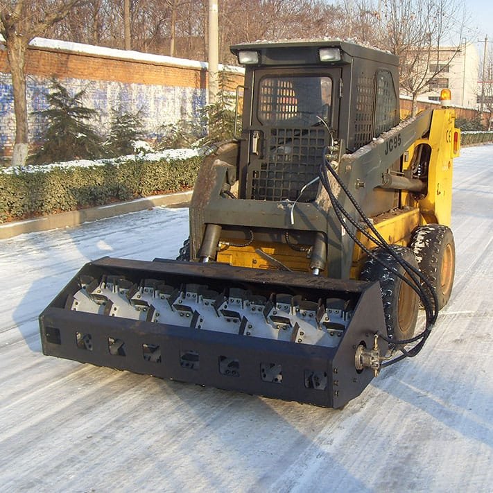 skid steer loader application - road mantaince Vibration ice breaker