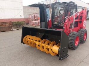 Snow blower skid steer loader attachments supplier wholesale manufacturer Bokk