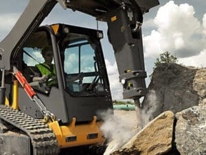 Breaker for skid steer loaders