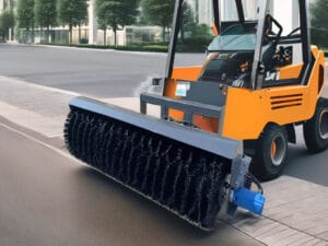 skid steer Angle broom