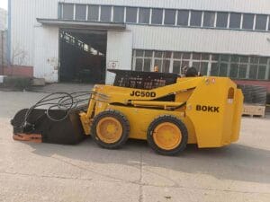 JC50D Low-Profile Skid Steer | 50HP Loader for Height-Restricted Sites BOKK Machinery