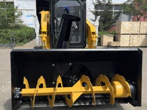 Snowblower for skid steer