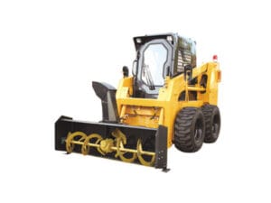 Snowblower for skid steer