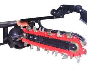 Trencher attachment
