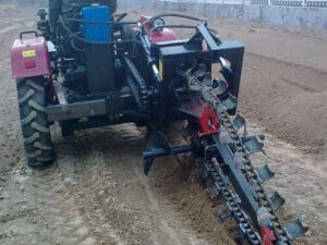 Trencher attachment