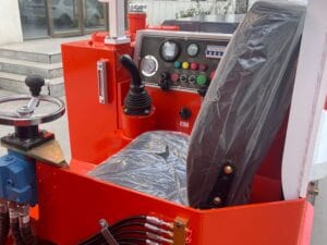 electric underground LHD loader with cable for narrow mine vein