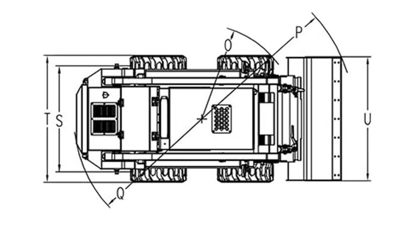 JC系列设计图俯视图 wheel skidsteer loader supplier, wholesale artwork bokk machinery